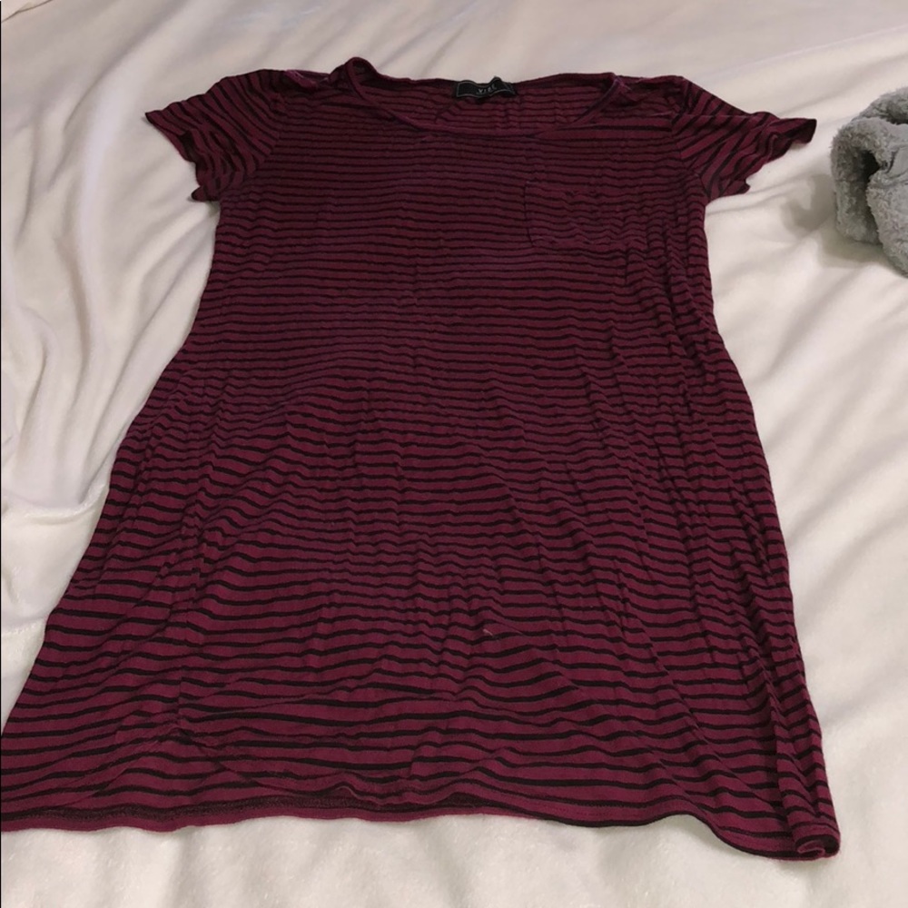 striped dress